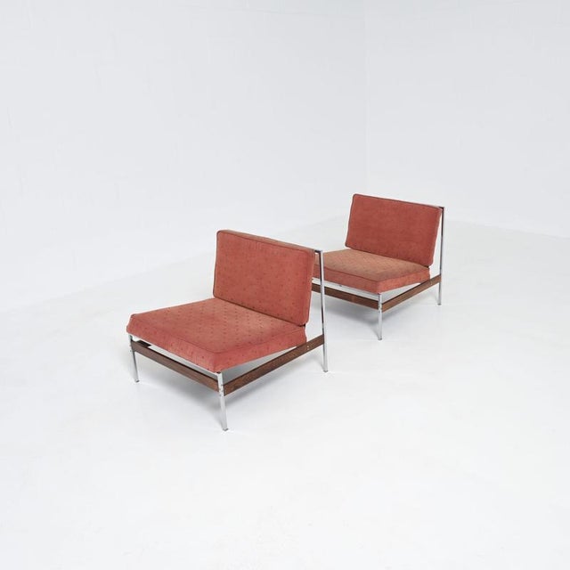 Vintage Lounge Chairs by A. Vandenbussche, 1960s, Set of 2 For Sale - Image 12 of 18