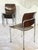 A characterful set of four vintage stacking chairs manufactured by Kusch + Co in Germany during the 1970s. Each chair...