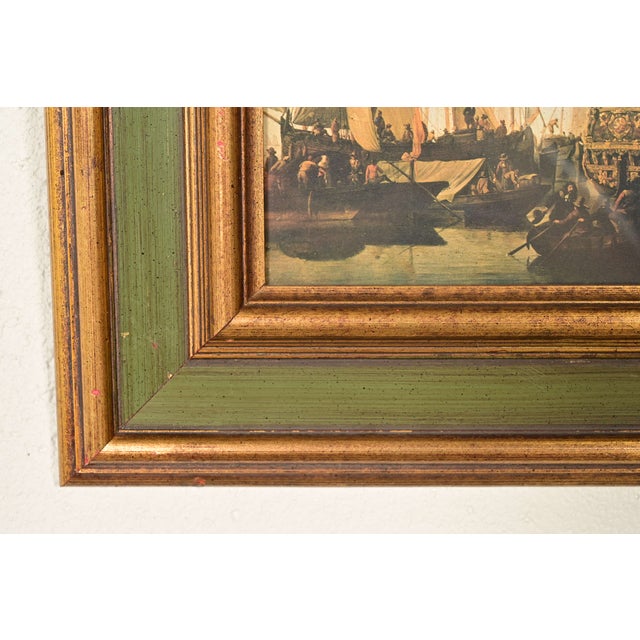 William Van De Velde "Ships in the Roads" Framed Print For Sale - Image 10 of 14