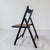 Mid-Century Modern Scandinavian Black Wood and Rattan Folding Chair from Ikea / Eno, Ukraine, 1993 For Sale - Image 3 of 18