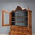 Large Dutch Display Cabinet in Walnut and Walnut Burl For Sale - Image 3 of 14