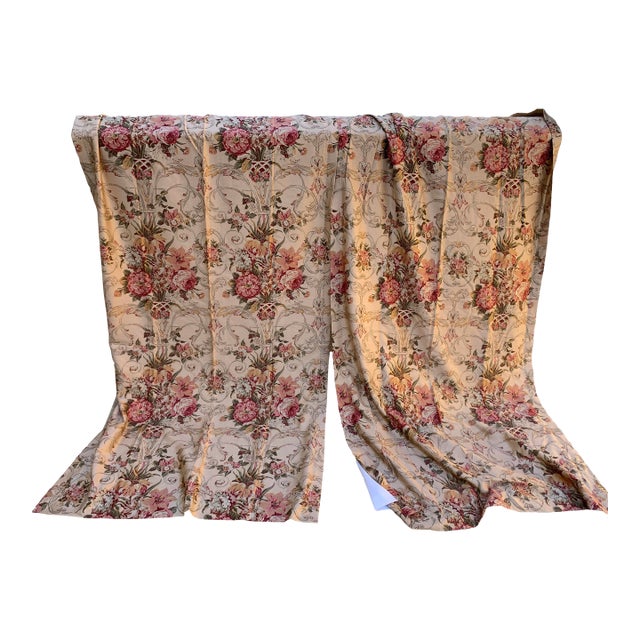 Vintage Ralph Lauren Guinevere Aragon Medieval Floral Panel