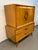 Unique Mid-Century Modern High-Boy Chest W/ Sculpted Handles For Sale In New York - Image 6 of 17