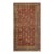 1930s Antique Red Ground Asian Design Chinese Khotan Handknotted Pile Wool Rug For Sale