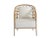 Wood Shoreline Pebble Sand Accent Chair For Sale - Image 7 of 8