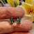 Traditional Natural Emerald Stud Earrings 14k White Gold 1.25 Cts Certified For Sale - Image 3 of 8