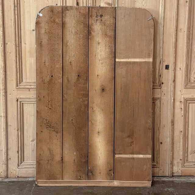 19th Century French Louis Philippe Period Giltwood Mantel Mirror For Sale - Image 12 of 12