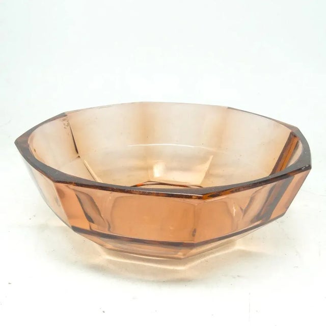 1930s Art Deco Bowl from Val Saint Lambert, Belgium For Sale - Image 5 of 6
