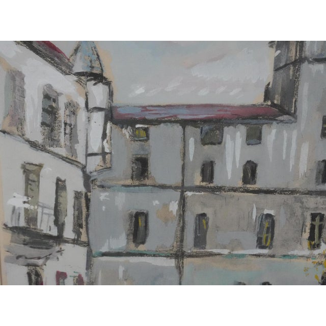 Maurice Utrillo, Les passants sur la place, Lithograph For Sale - Image 5 of 8