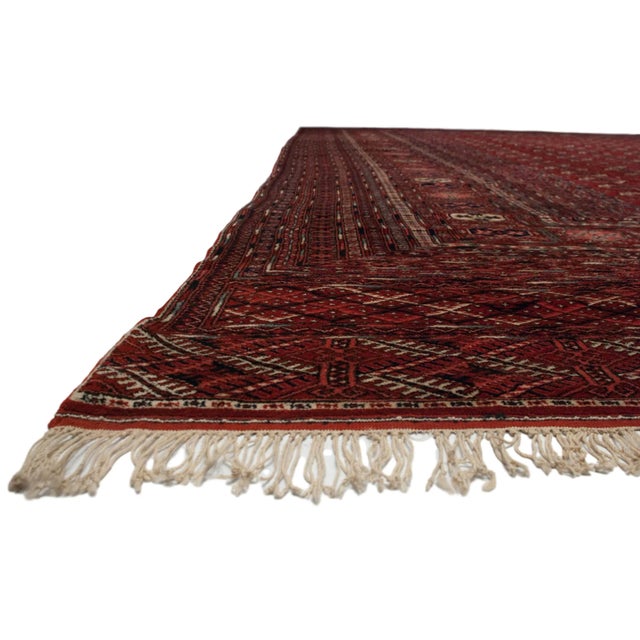 Vintage Fine Bokhara Rug - 13'3" X 17'3" For Sale In New York - Image 6 of 13