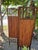 This folding privacy partition is a 3-panel "Savannah" style room divider featuring a solid hardwood frame with a rich,...