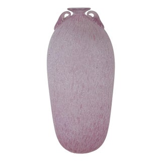 Italian Murano Glass Vase, 1970s For Sale