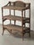 Wood Vintage Wicker Etagere, 1970s For Sale - Image 7 of 7