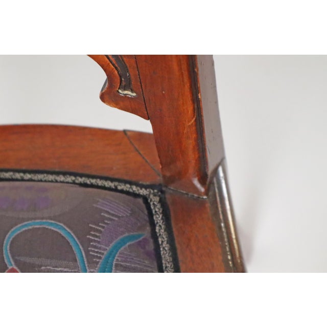 Brown Art Nouveau Liberty Chair, Germany, 1900s For Sale - Image 8 of 18