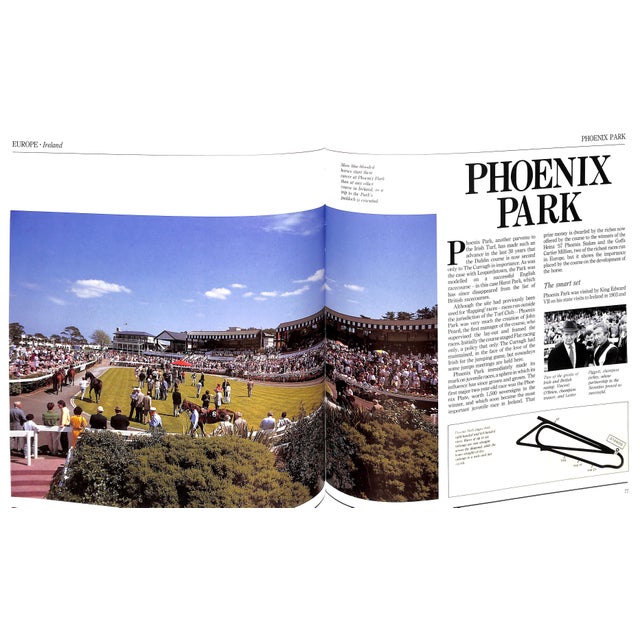 White "The World Atlas of Horse Racing" 1989 Bedford, Julian For Sale - Image 8 of 12