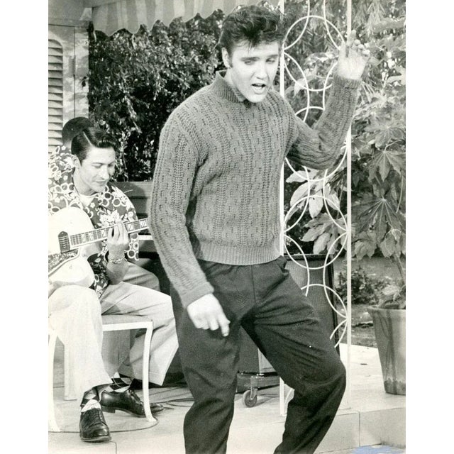 Elvis Presley in Jailhouse Rock - Vintage Photographic Print - 1957 1957 For Sale - Image 3 of 3