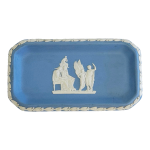 Vintage English Wedgwood Jasperware Catchall Dish