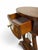 Wood Vintage Maitland-Smith Burl Walnut Lyre Accent Table For Sale - Image 7 of 9