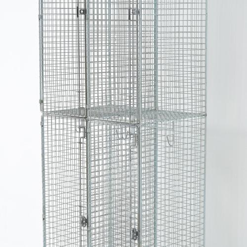 Vintage Steel Wire Lockers, 1970s, Set of 2 For Sale - Image 14 of 18