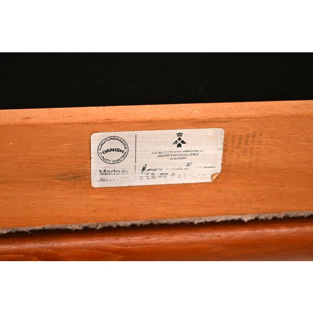 Vintage Danish Teak Lounge Chairs by Sven Ellekaer for Komfort, 1960, Set of 2 For Sale - Image 9 of 11