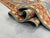Blue and Rust Red Kazak Wool Runner Rug, Tribal Hallway Rug, 2'6" X 10'6" For Sale - Image 14 of 17