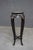 Chinese Carved Hardwood Plant Stand With Pink Marble Top For Sale - Image 4 of 9