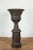 Early 21st Century Tall Custom Made Cast Bronze Urn on Pedestal with Lion Head Handles For Sale - Image 5 of 13