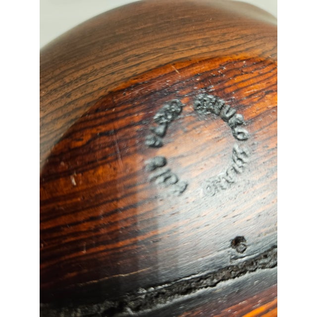 Arturo Solano Costa Rica Hand Carved Wood Bowl For Sale - Image 4 of 4