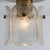 Brass and Frosted Glass Flush Mount attributed to Egon Hillebrand for Hille, 1970s For Sale - Image 4 of 17