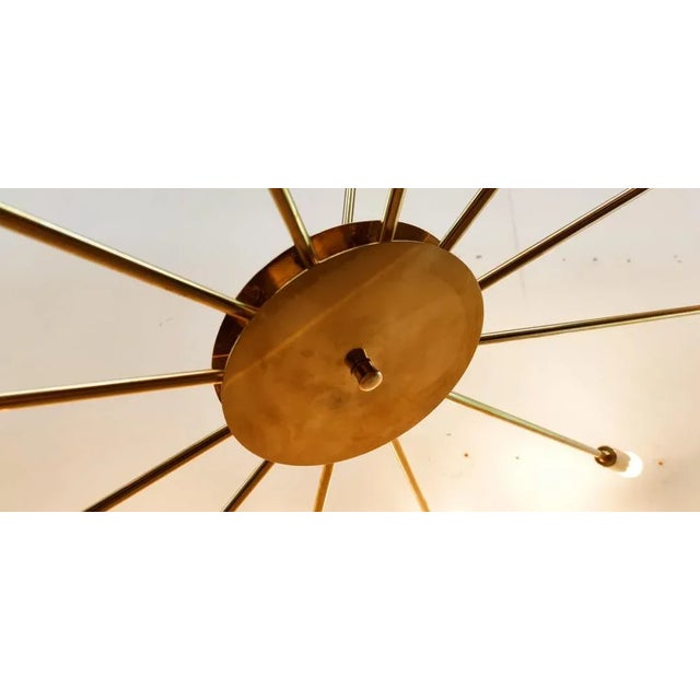 Brass Sputnik Ceiling Lights For Sale - Image 12 of 18
