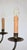 Eight-armed bronze chandelier with a beautiful patina. The chandelier has been completely renovated: new electrical...