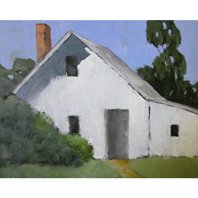 Sonora Farmhouse 16x20 Lynne French California Landscape O/C For Sale - Image 4 of 4