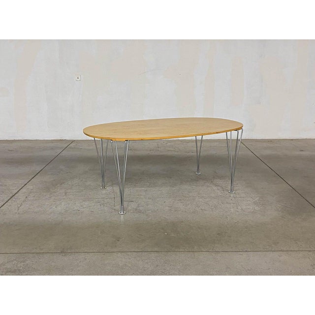 Superellipse Table by Bruno Mathsson and Piet Hein for Fritz Hansen For Sale - Image 6 of 18