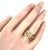 This is a Jewish designed wedding band ring, it is crafted from 14k yellow gold with a polished and textured finish and...