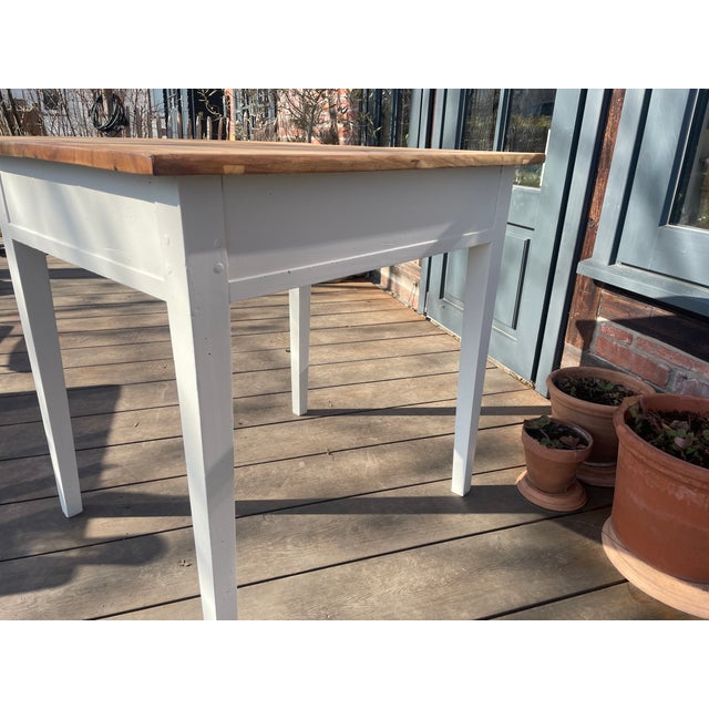 Antique Table in Fir, 1890s For Sale - Image 15 of 18