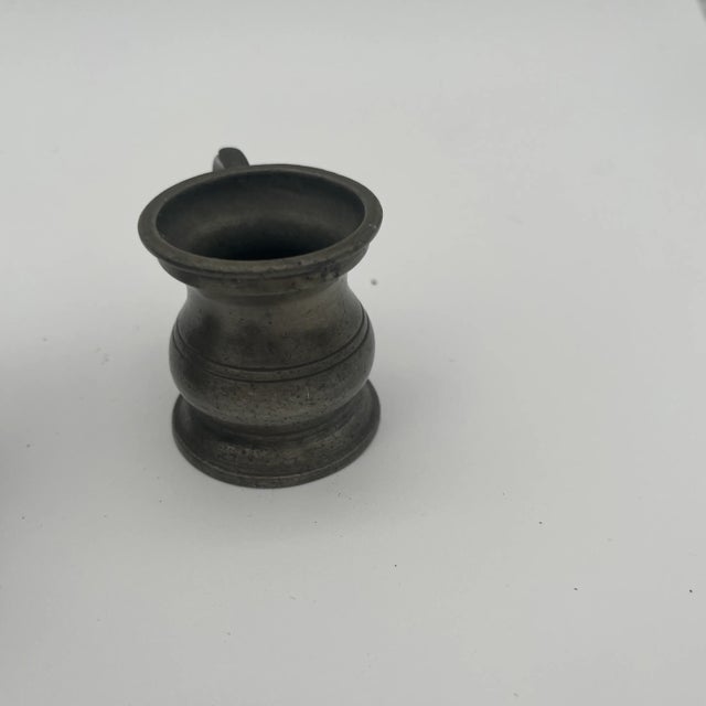 Silver Mid 19th Century Early Pewter Measures - Set of 4 For Sale - Image 8 of 8