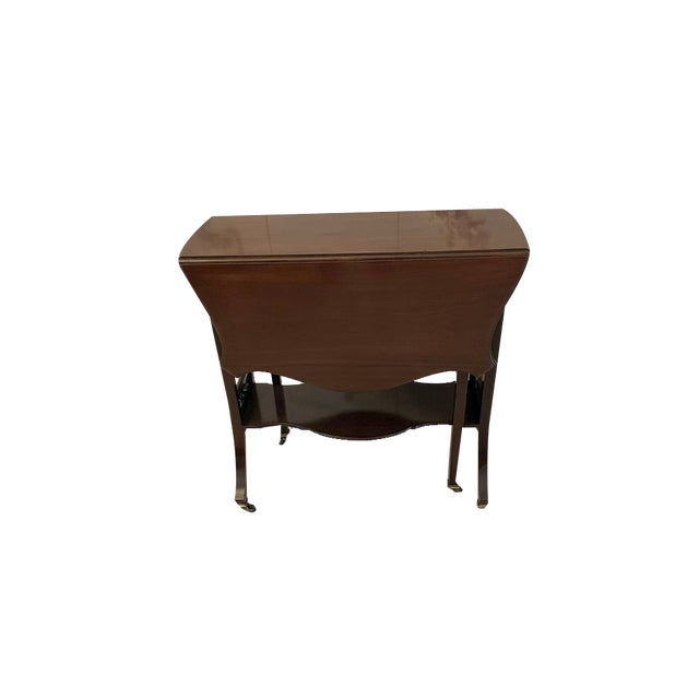 Antique Mahogany Sutherland / Occasional Table, 1860s For Sale