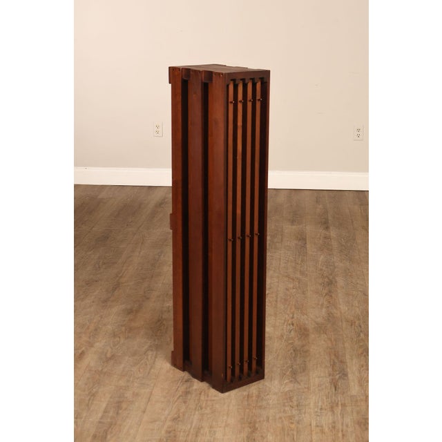 E. A. Clore Custom Walnut Extendable Dining Table With Four Leaves For Sale - Image 16 of 18