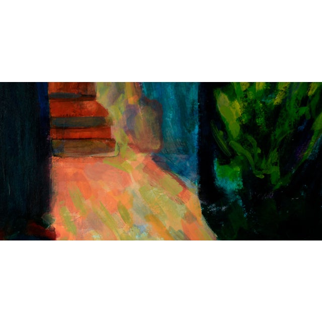 "Barbeque Study I" - Acrylic on Paper by Betsy J. Miller For Sale - Image 4 of 10