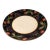 Late 20th Century Hand-Painted Italian Ceramic Fruit Charger Platter Ceramica Arm 16.5” For Sale