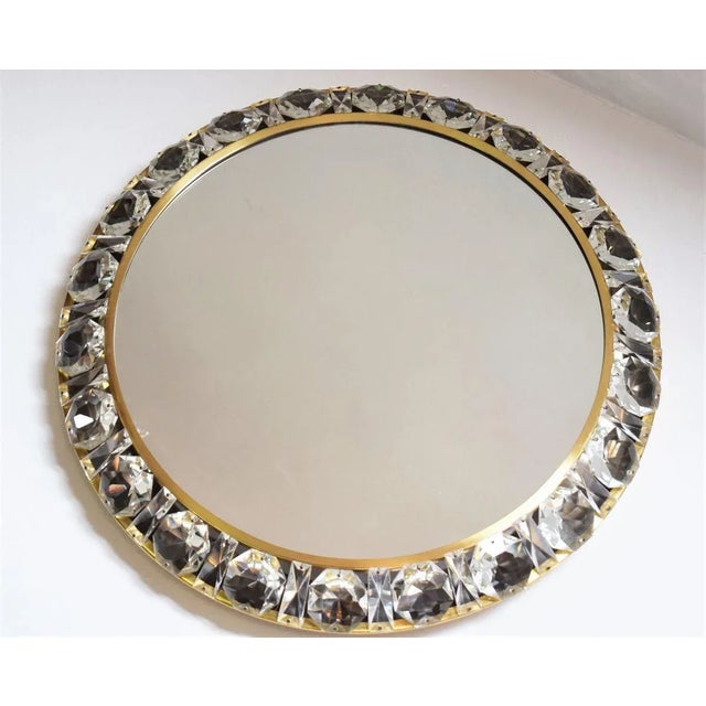 Large Model 3648 Lighted Wall Mirror from Bakalowits & Söhne, 1960s For Sale - Image 10 of 10