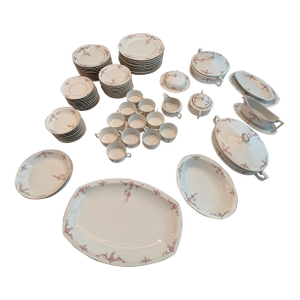 Antique Heinrich & Co. Porcelain Imperial China Dinnerware Set