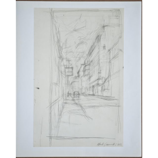 Artist: alberto giacometti (1901-1966), d'après title: "strada" (street) year of ideation: 1952 year of print: 1963 in the...