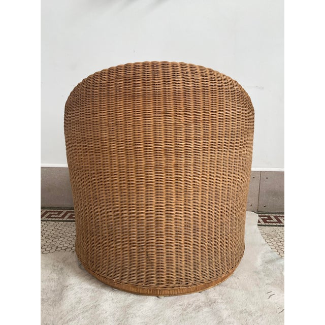 Cocoon 'Elephant Boot' Barrel Chair With Cushion, Style of Eerno Aarnio For Sale In Raleigh - Image 6 of 11