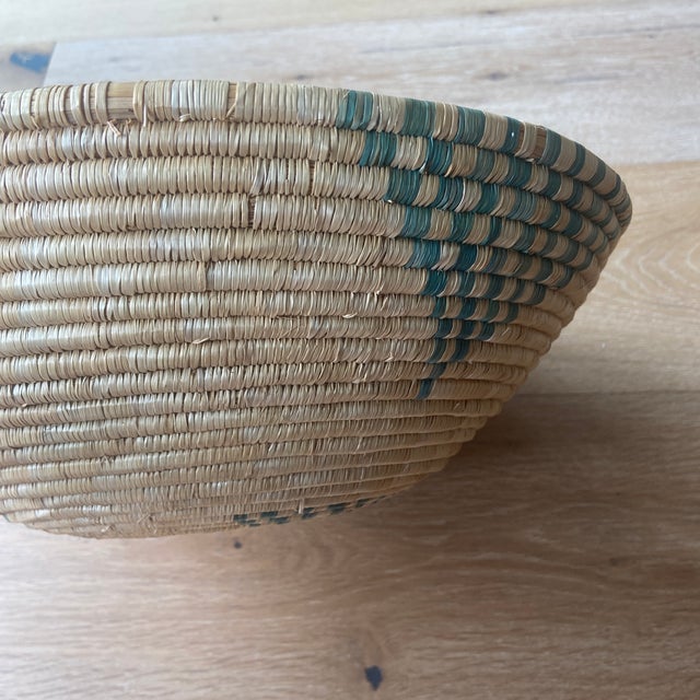Vintage African Coil Basket Chairish