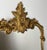Vintage French Ornate Wall Mirror with Gold Finish For Sale - Image 3 of 9
