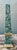 Vintage Neoclassical Green Marble Obelisk For Sale - Image 10 of 12