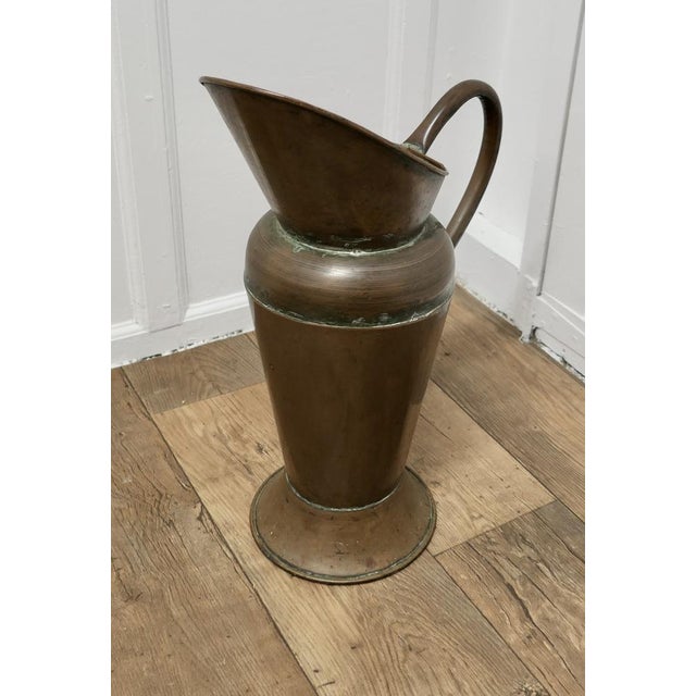 Handmade Copper Jug, 1890s For Sale - Image 3 of 9