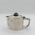 Art Deco Vintage Art Deco Teapot in the Gio Ponti for Berndorf Design, Silver-Tone Metal For Sale - Image 3 of 8