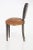 Italian Wooden Chairs with Studs by Melchiorre Bega, 1950s, Set of 6 For Sale - Image 6 of 11